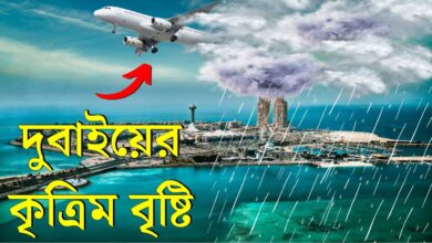 উড়োজাহাজ দিয়ে দুবাইয়ে কৃত্রিম বৃষ্টি নামানো হয়